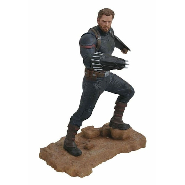 Marvel Avengers 3 Kapteeni Amerikka -patsas 23 cm Multicolor