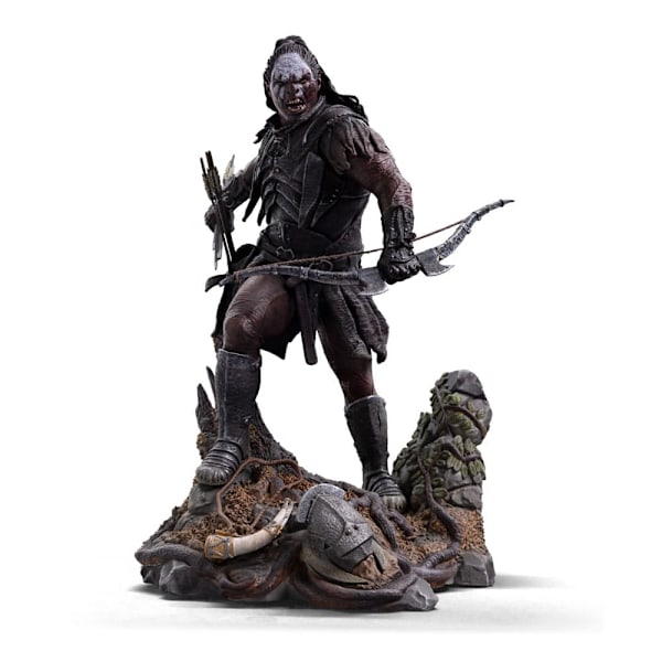 The Lord of the Rings Art Scale Statue 1/10 Lurtz, Uruk-Hai Leader 23 cm multifärg