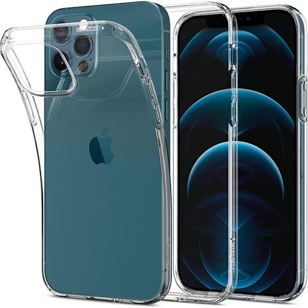 Spigen Liquid Crystal Case for iPhone 12 / iPhone 12 Pro - Transparent Transparent