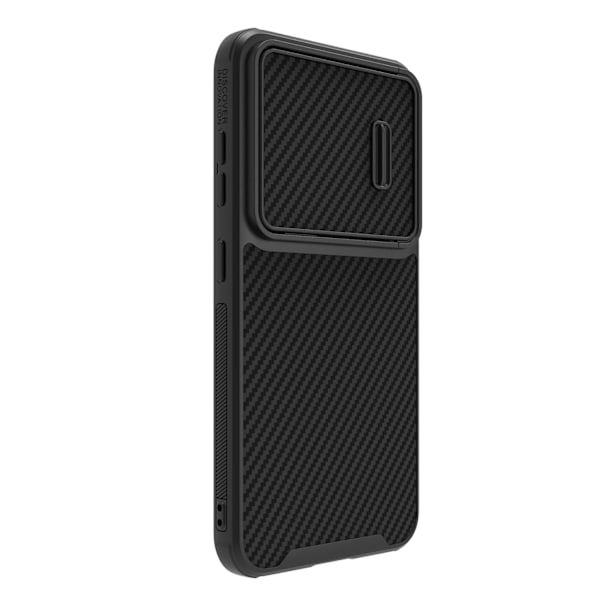 Nillkin Synthetic Fiber S Case for Samsung Galaxy S23+, camera cover, black Black