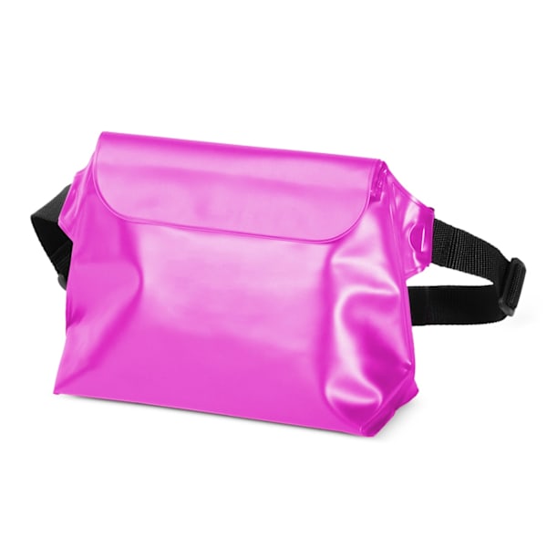 PVC waterproof pouch / waist bag - pink Pink