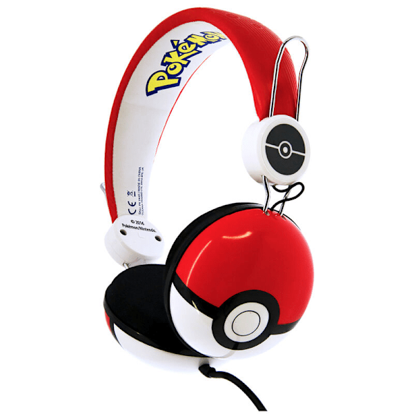 Pokemon Pokeball universal headphones Multicolor