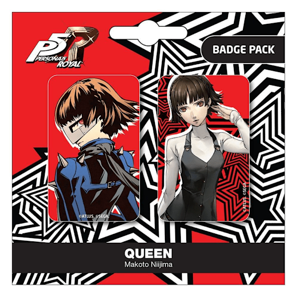 Persona 5 Royal Pin Badges 2-Pack Set D Multicolor