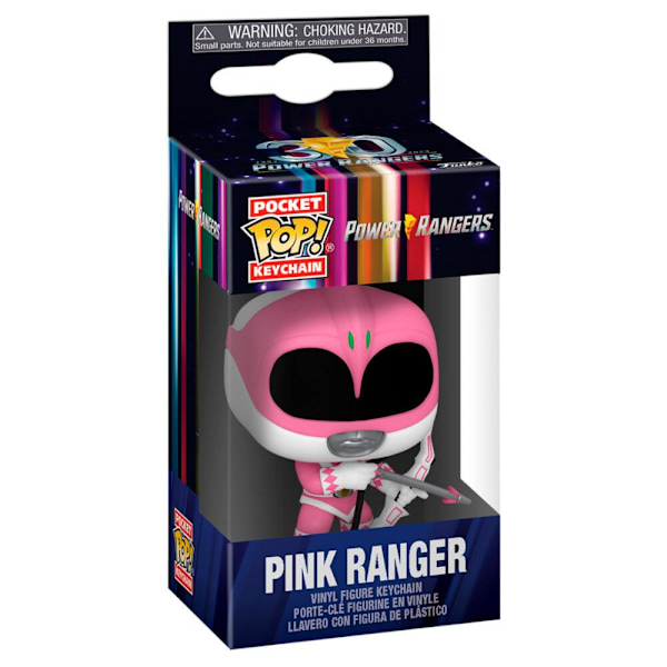 Pocket POP Keychain Power Rangers 30th Anniversary Pink Ranger multifärg