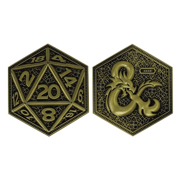 Dungeons & Dragons Collectable Coin Limited Edition Multicolor