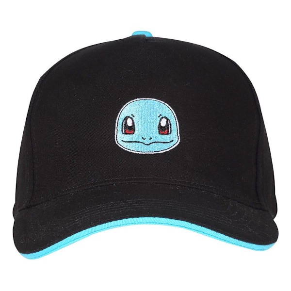 Pokemon Curved Bill Cap Squirtle Badge Multicolor