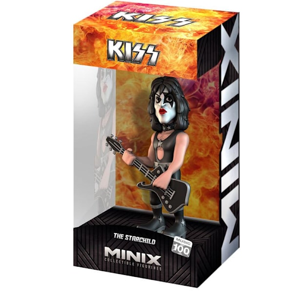 Kiss The Starchild Minix figure 12cm Multicolor