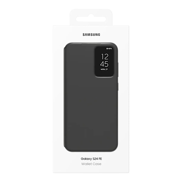 Samsung Smart View Wallet Case EF-ZS721CBEGWW for Samsung Galaxy S24 FE - Black Black