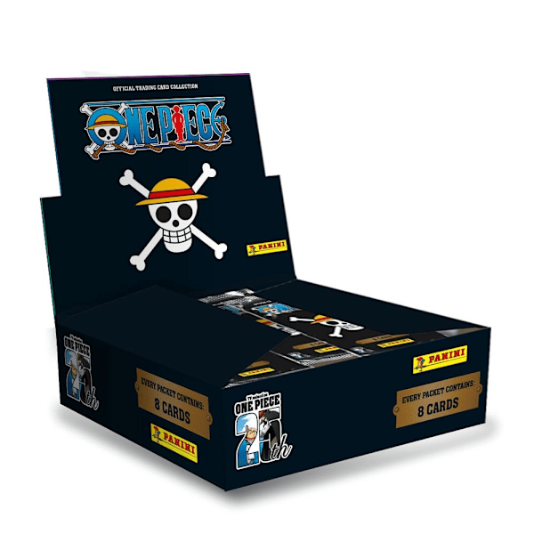 One Piece Trading Cards 25th Anniversary Flow Packs Display (18) Multicolor