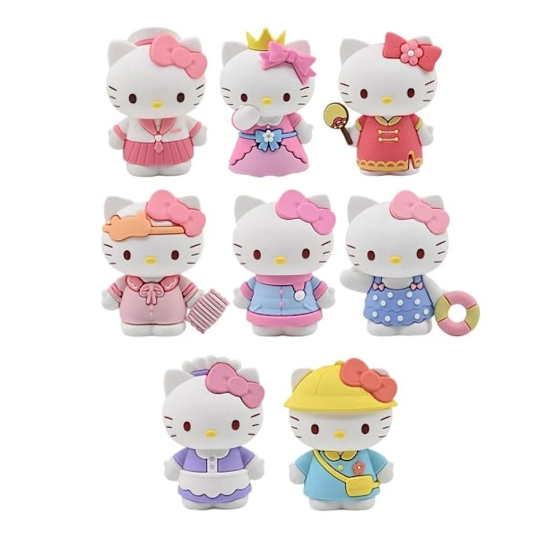 Sanrio Dress-Up Series Mini Figures Hello Kitty 5 cm Display (12) Multicolor