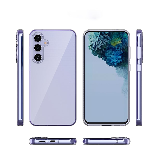 Ultra Clear silicone case for S23 FE, transparent Transparent