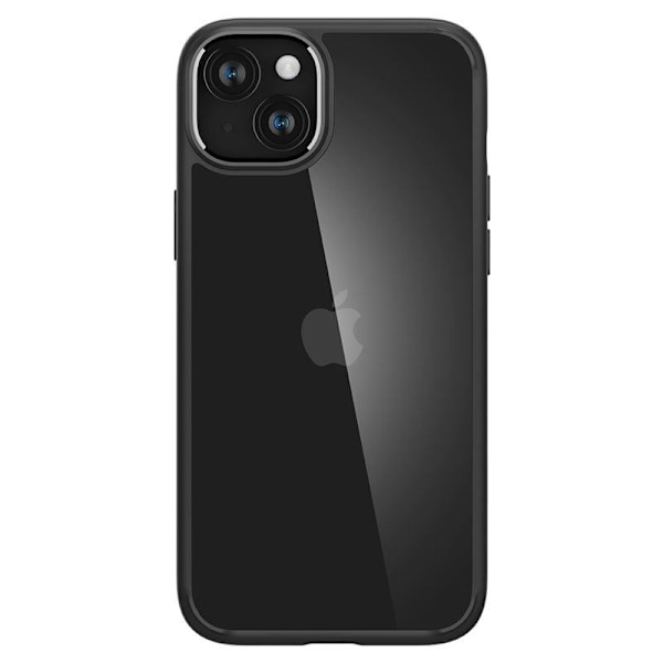 Spigen Crystal Hybrid iPhone 15 Plus Case - Clear Black Transparent || Black