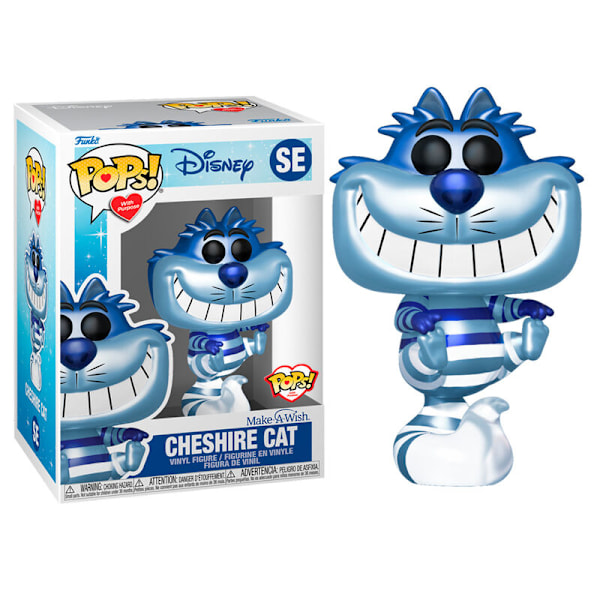 POP-figur Disney Make a Wish Cheshire Cat Metallic Multicolor