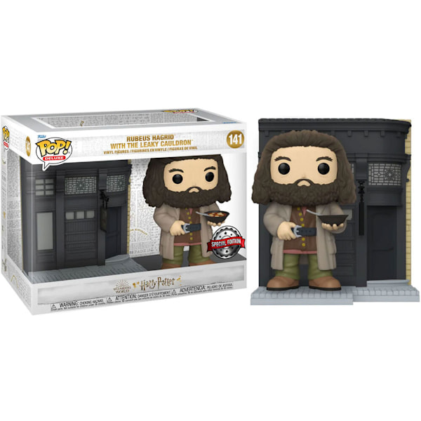 POP-hahmo Harry Potter Diagon Alley Rubeus Hagrid The Leaky Cauldron Exclusive Multicolor