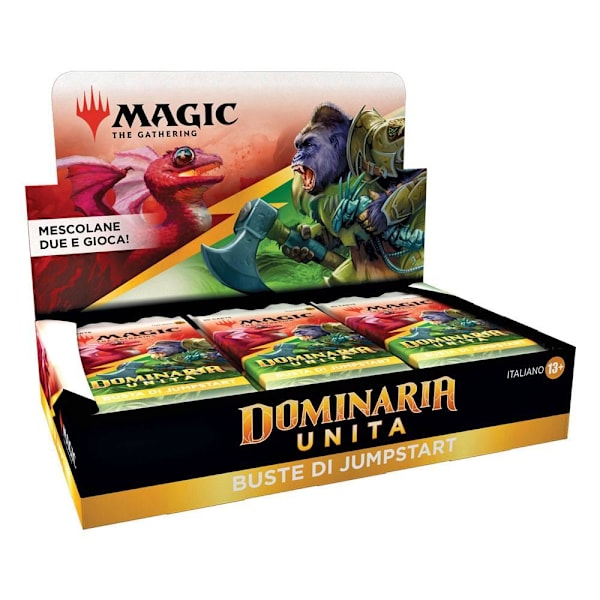 Magic the Gathering Dominaria unita Jumpstart Booster Display (18) italian Multicolor