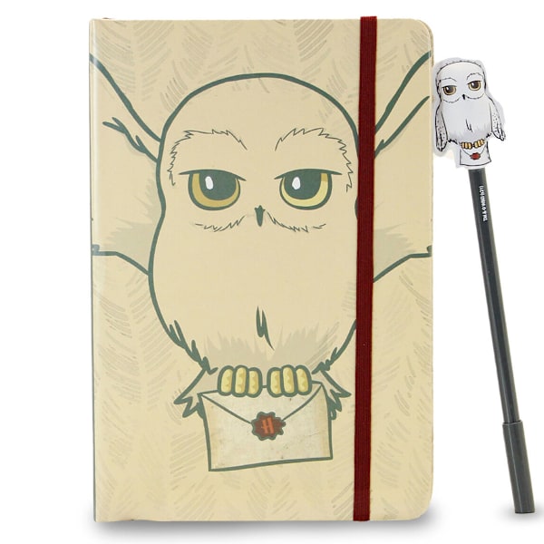 Harry Potter Hedwig satte dagbog + pen Multicolor