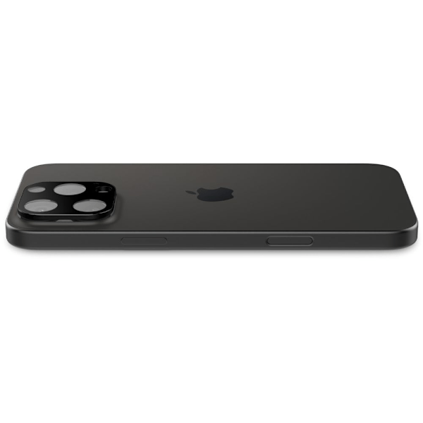 Spigen Optik.tR Camera Protector for iPhone 14 Pro / Pro Max / 15 Pro / Pro Max / 16 Pro / Pro Max - Black 2 pcs. Black