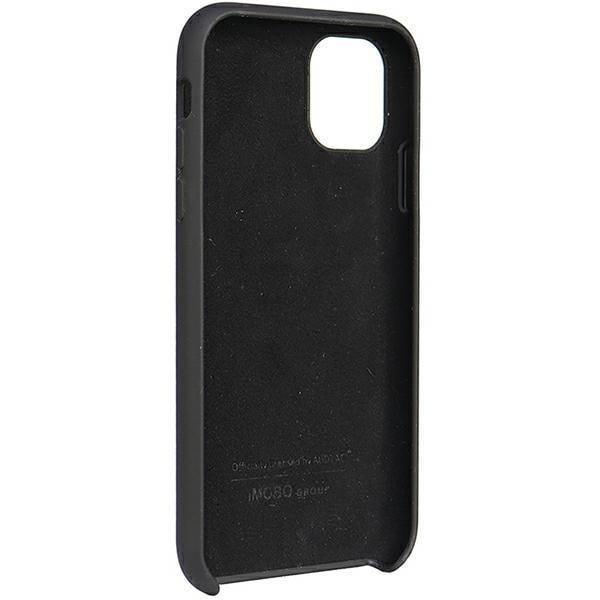 Audi Silicone Case iPhone 11 / Xr 6.1&quot; black/black hardcase AU-LSRIP11-Q3/D1-BK Black