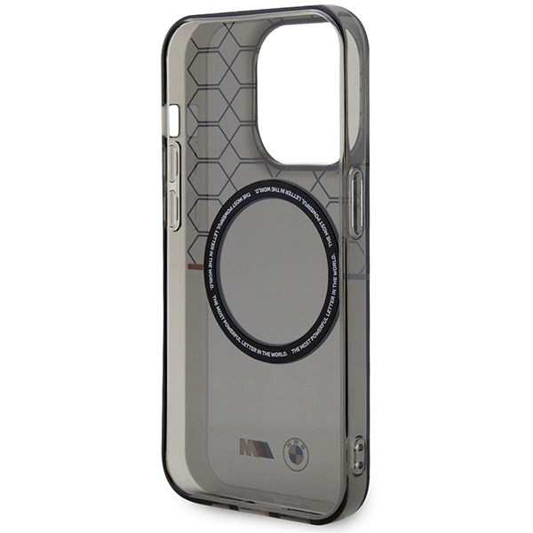 BMW Pattern MagSafe case for iPhone 13 Pro Max - gray Gray