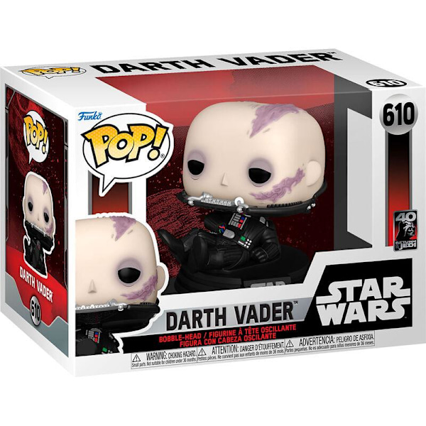 POP figure Star Wars 40th Darth Vader multifärg