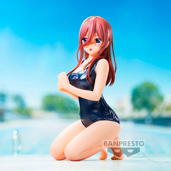 The Quintessential Quintuplets Movie Celestial Vivi School Style Miku Nakano figure 12cm multifärg