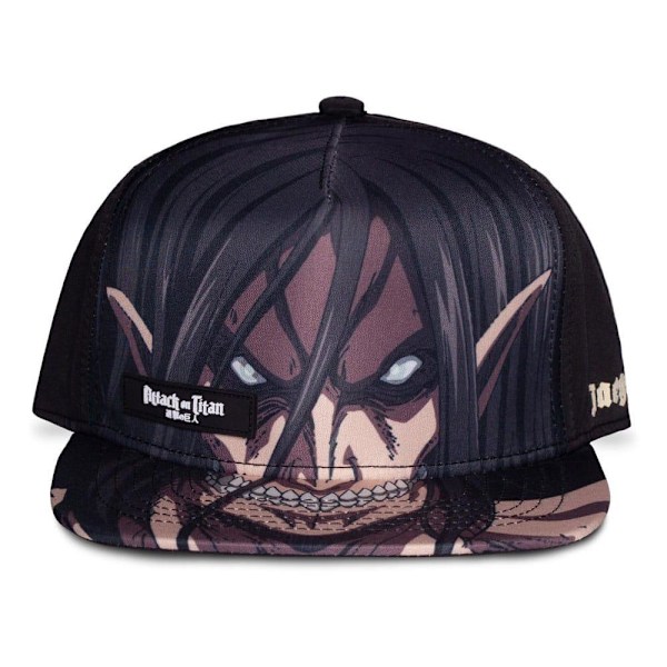 Attack on Titan Snapback Cap Eren Jaeger Titan multifärg