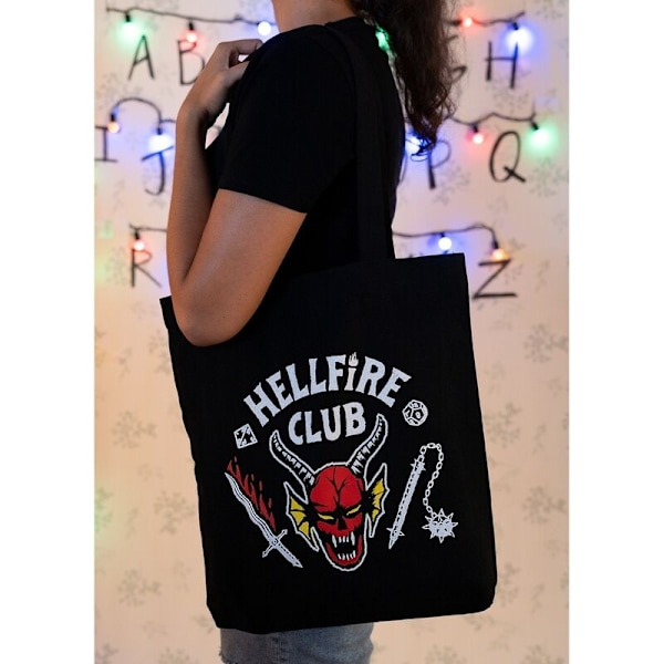 Stranger Things Hellfire Club shopping bag multifärg