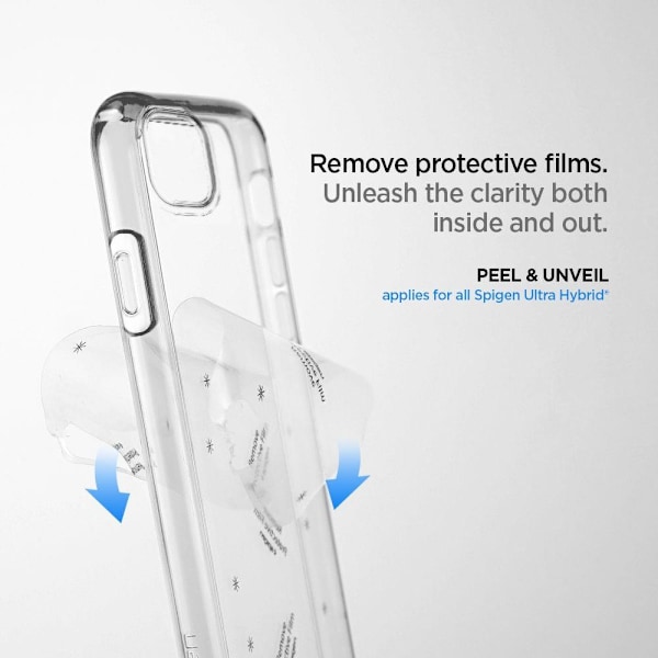 Spigen Ultra Hybrid iPhone 11 Case - Clear Transparent