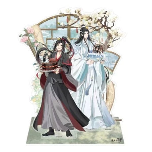 Grandmaster of Demonic Cultivation Acrylic Stand Wei Wuxian & Lan Wangji Birthday Ver. 20 cm multifärg