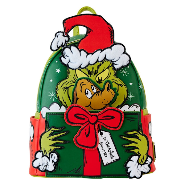 Loungefly Dr. Seuss How the Grinch Stole Christmas! Santa backpack 26cm multifärg