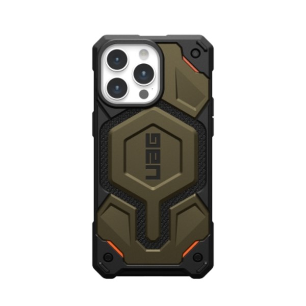 UAG Monarch Pro case with MagSafe for iPhone 15 Pro Max - green Kevlar Green