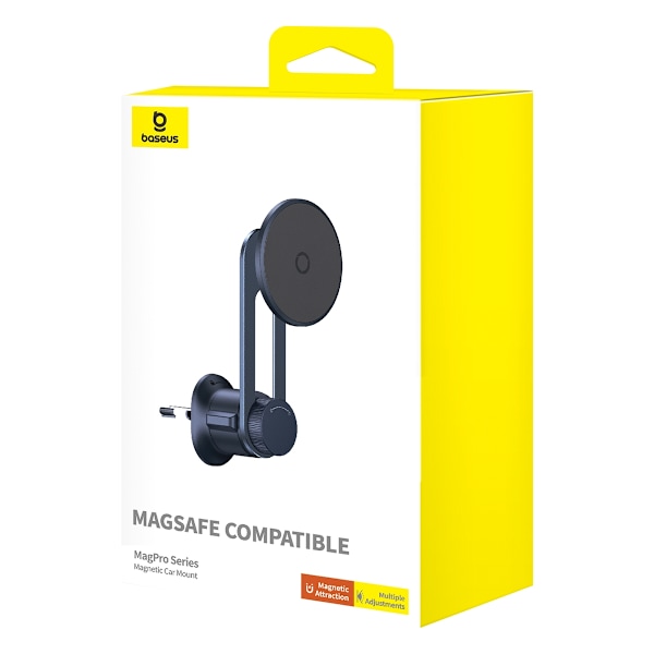 [RETURNED ITEM] Baseus MagPro Series magnetic car holder - black Black