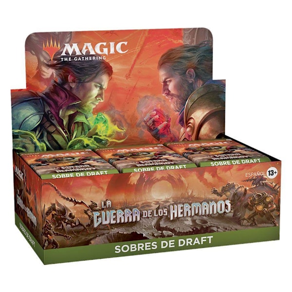 Magic the Gathering La Guerra de los Hermanos Draft Booster Display (36) spanish multifärg