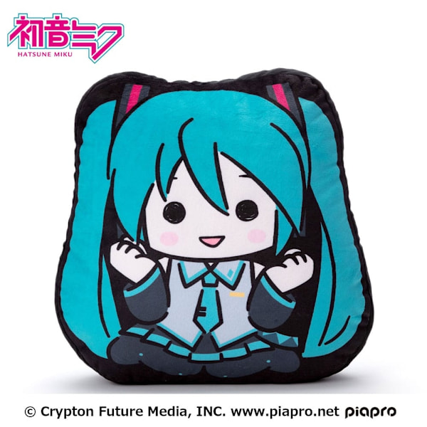 Hatsune Miku 2D Plush Figure Miku 34 cm multifärg