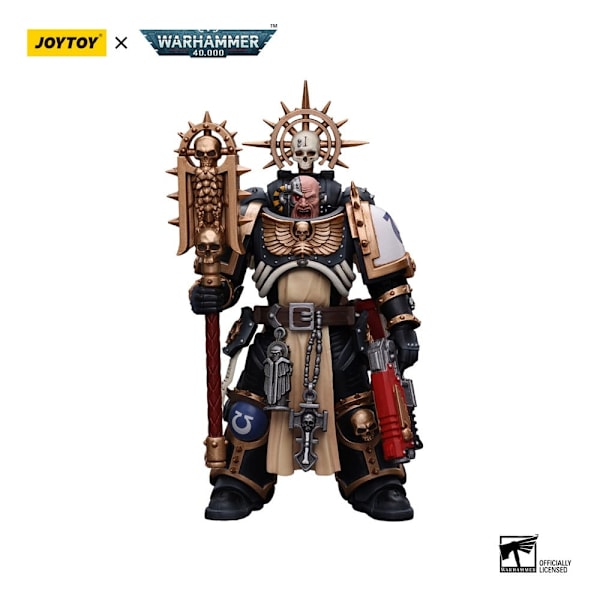 Warhammer 40k Action Figure 1/18 Ultramarines Chaplain (Indomitus) 12 cm multifärg