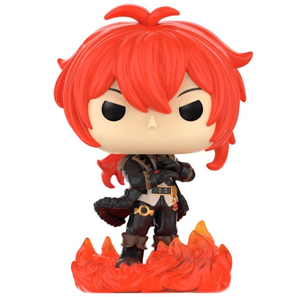 POP figure Genshin Impact 2 Diluc Ragnvindr multifärg