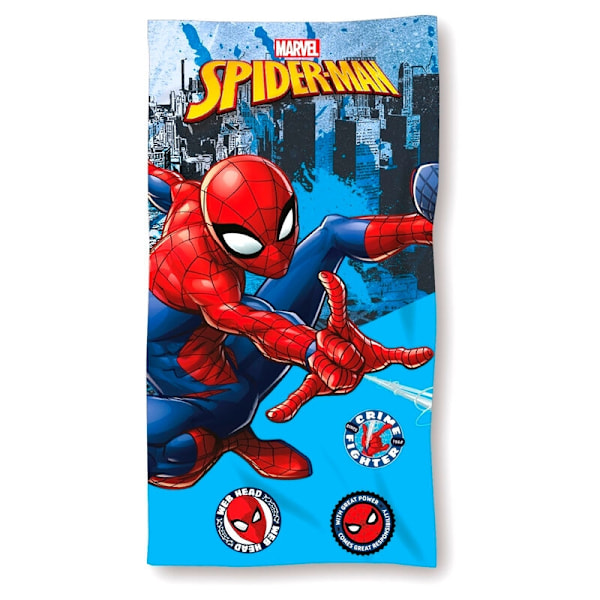 Marvel Spiderman cotton beach towel Multicolor