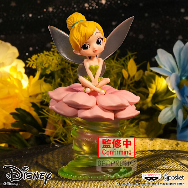 Disney Characters Tinker Bell Ver.A Q posket figure 10cm multifärg