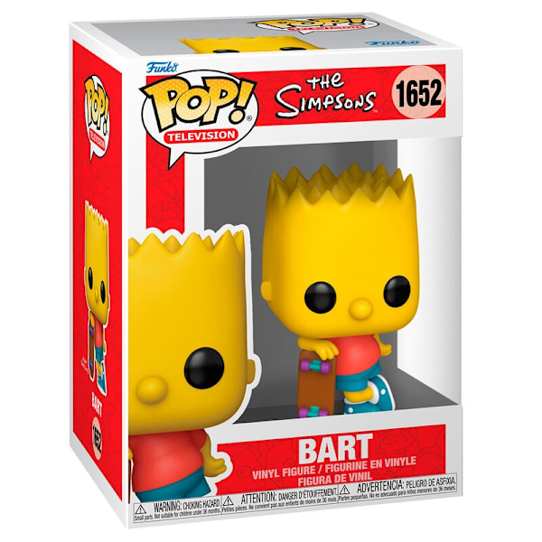 POP figure The Simpsons Bart Multicolor