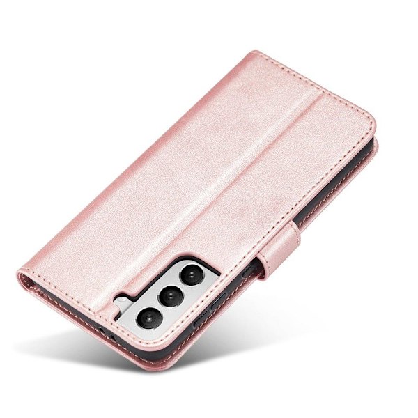 Magnet Case Elegant Case Cover Flip Cover Samsung Galaxy S22 + (S22 Plus) Pink Pink