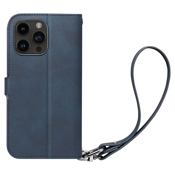 Spigen Wallet S Pro Case for iPhone 15 Pro - Navy Blue Blue