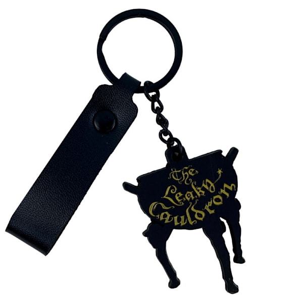 Harry Potter The Leaky Cauldron metal keychain multifärg