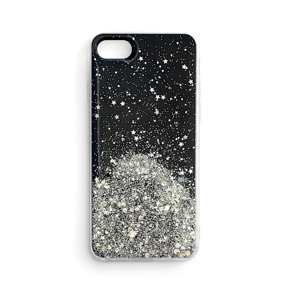 Wozinsky Star Glitter Shining Cover for iPhone 12 mini black Black || Silver