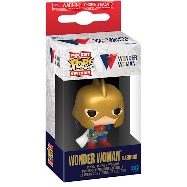 Pocket POP -avaimenperä DC Comics 80th Wonder Woman Flashpoint Multicolor