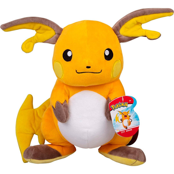 Pokemon Raichu plush toy 25cm Multicolor