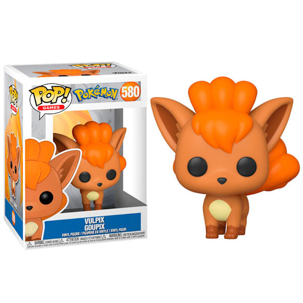 POP-figur Pokemon Vulpix Multicolor