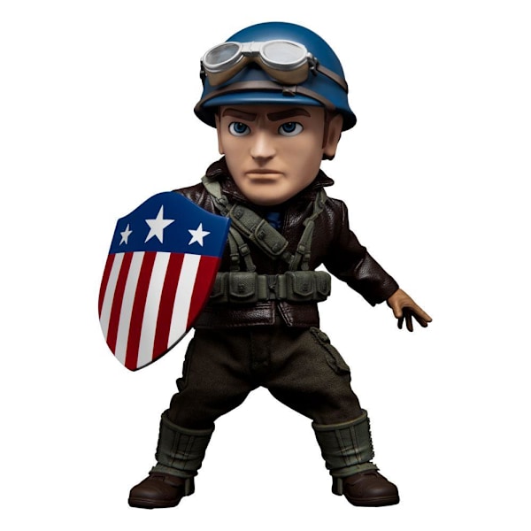 Captain America: The First Avenger Egg Attack Action Action Figure Captain America DX Version 17 cm Multicolor