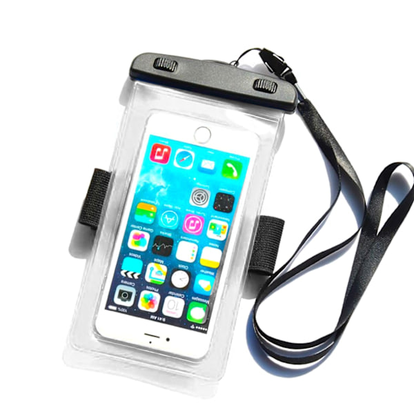 PVC waterproof armband phone case - transparent Transparent