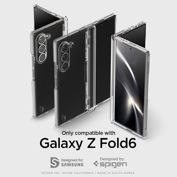 Spigen Ultra Hybrid Pro Case for Samsung Galaxy Z Fold 6 - Transparent Transparent