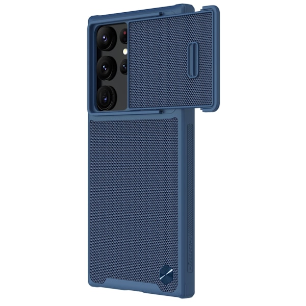 Nillkin Textured S Case for Samsung Galaxy S23 Ultra armored cover with camera cover blue Blue